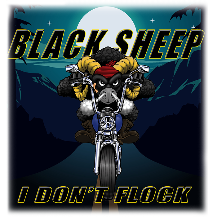 Motorcycle Sheep